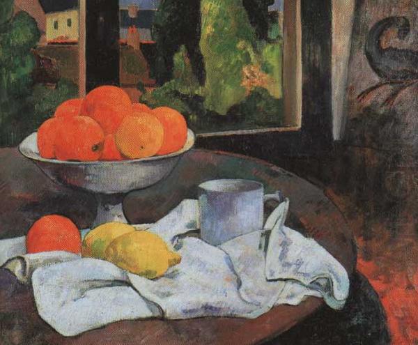Paul Gauguin Still Life with Fruit and Lemons china oil painting image